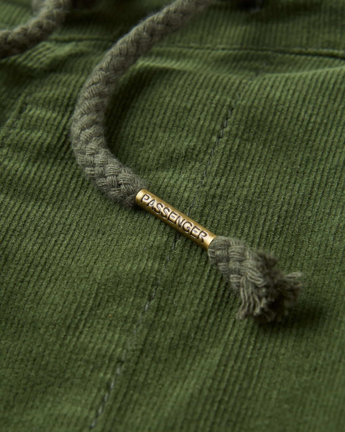 Compass Cord Trouser - Fir Tree - Flatlay
