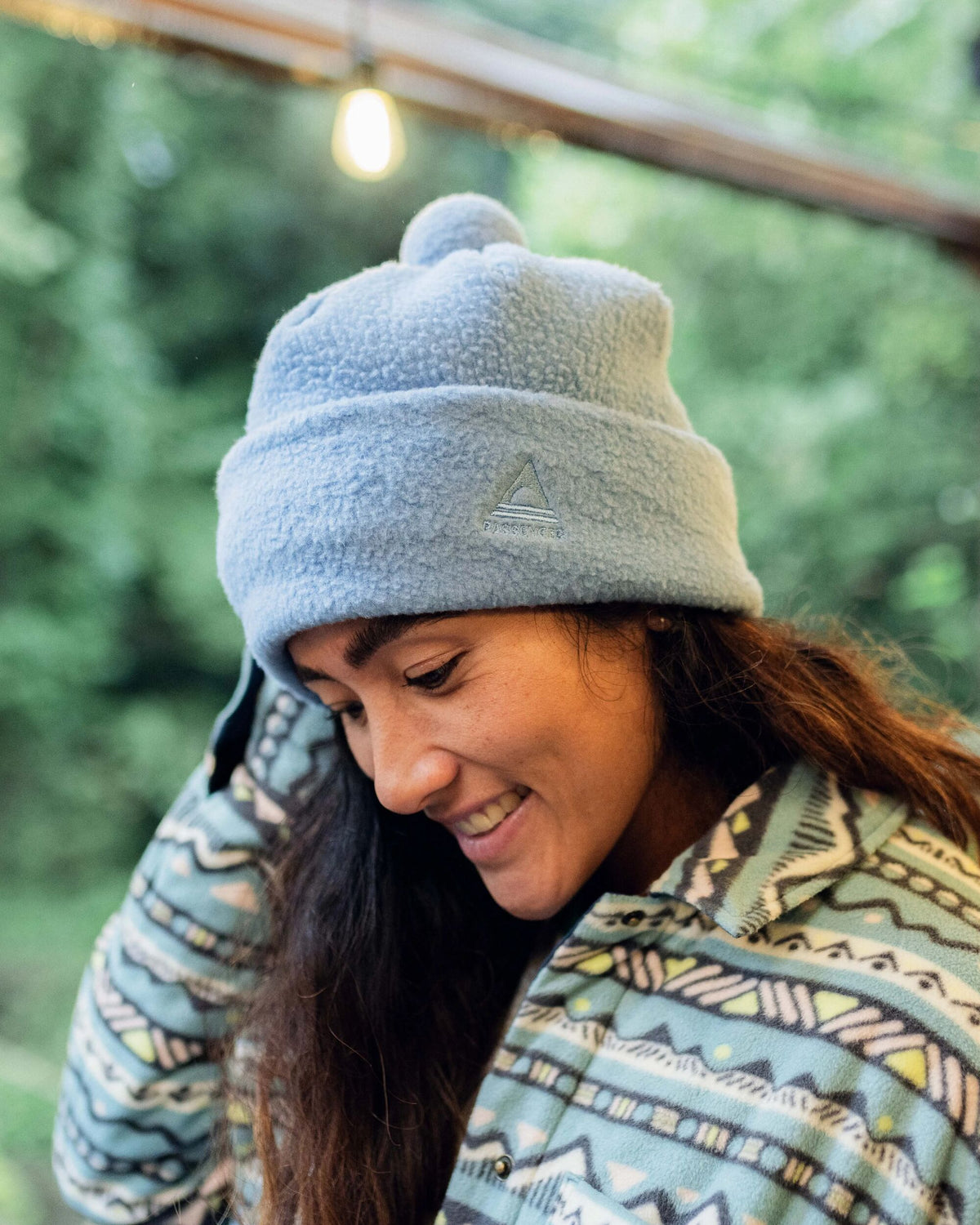 Snow Sherpa Beanie - Blue Fog - Lifestyle