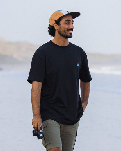 Vita Relaxed Fit T-Shirt - Black - Lifestyle