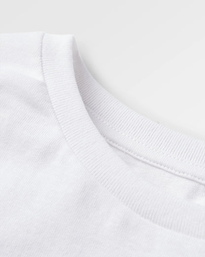 Penida LS T-Shirt - White - Flatlay