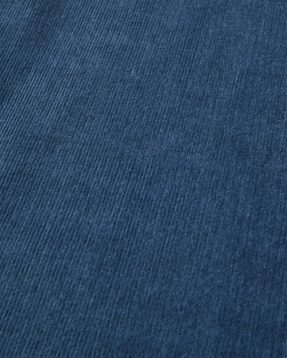 Someday Cotton Corduroy Trouser - Dark Denim - Flatlay