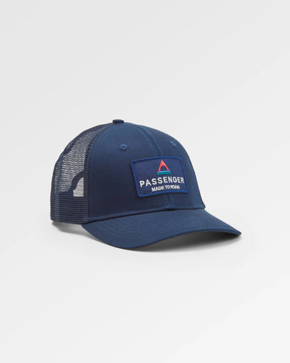 Core Trucker Cap - Rich Navy - Flatlay
