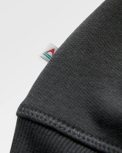 Roamer Men's Sweatshirt - Black - Flatlay