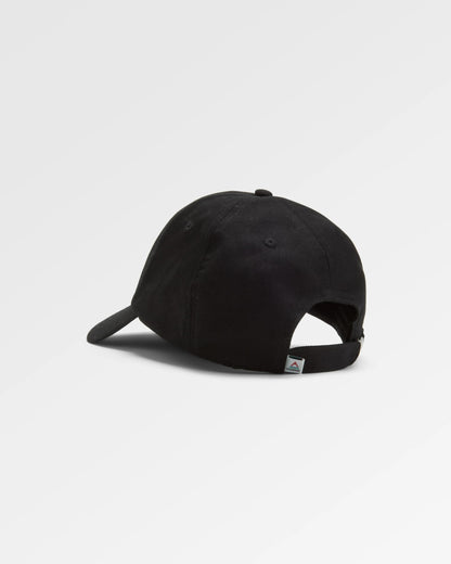 Classic 6 Panel Cap - Black - Flatlay