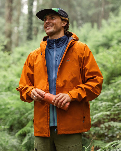 Five Season Waterproof Jacket - Sunset Orange - Lifestyle