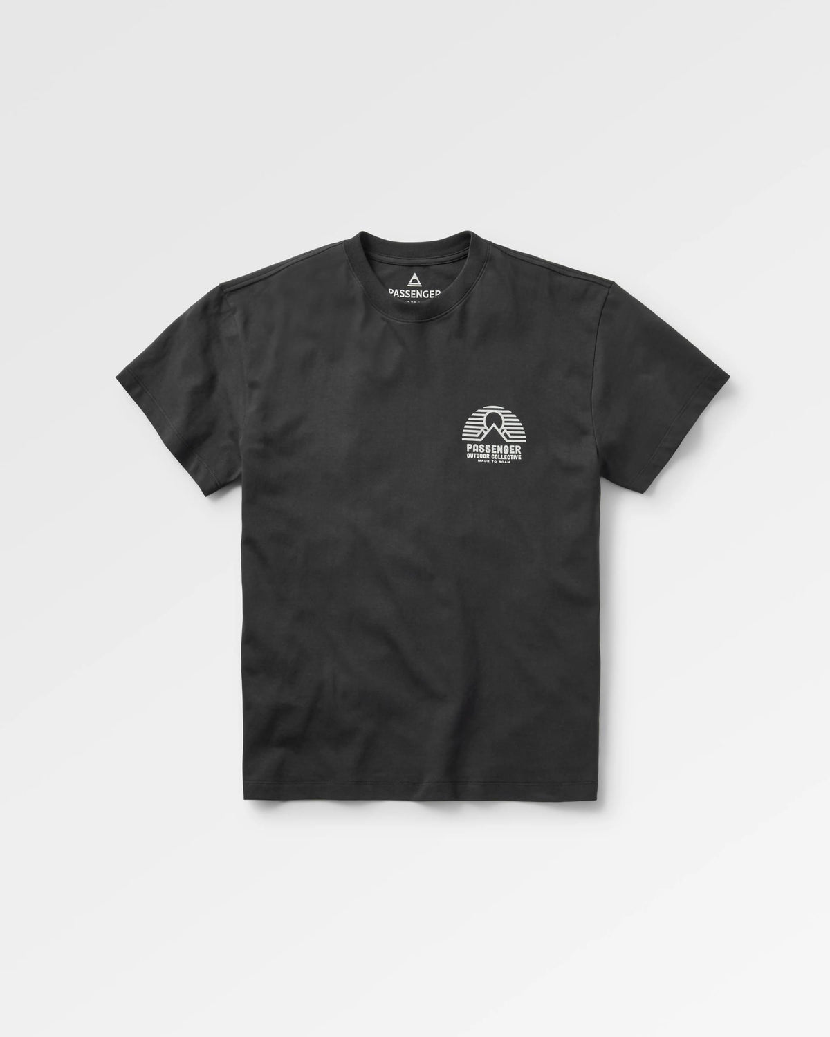 Elbio Relaxed Fit T-Shirt - Black - Flatlay