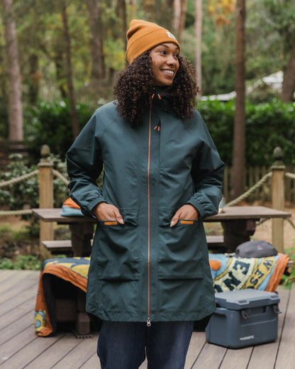 Serein Waterproof Jacket - Dark Fern  - Lifestyle