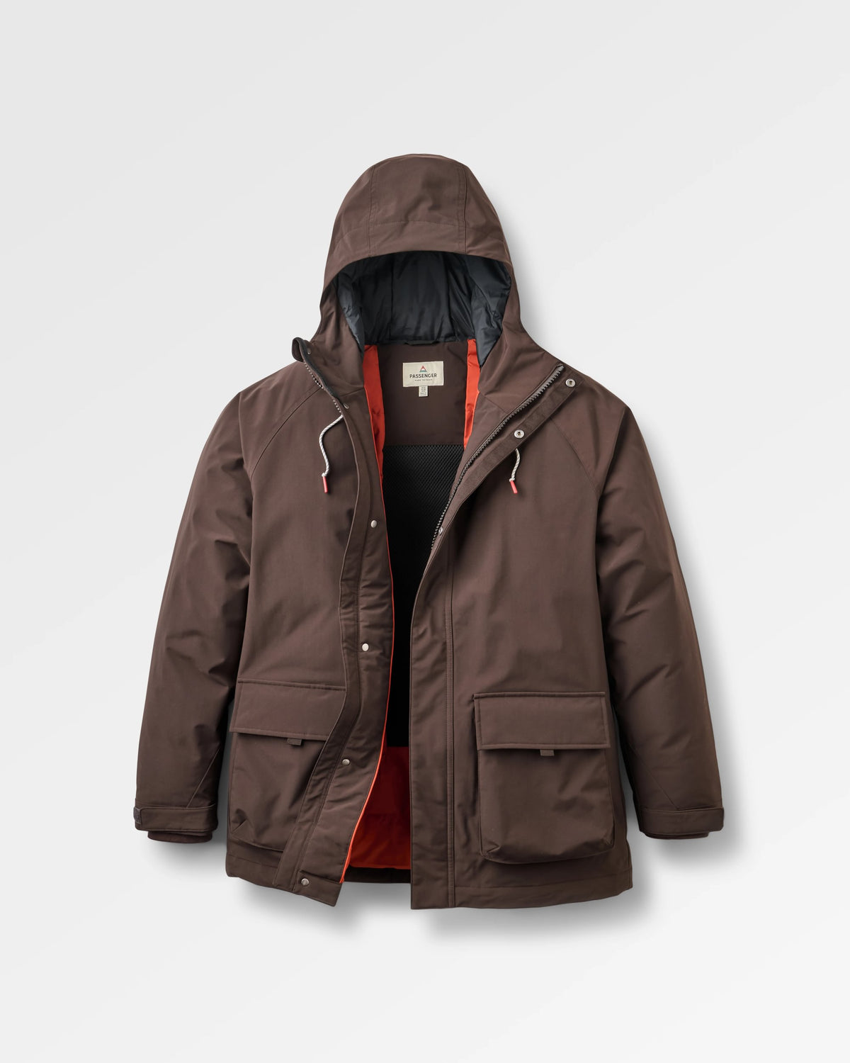 Baltic Insulated Parka - Espresso - Flatlay
