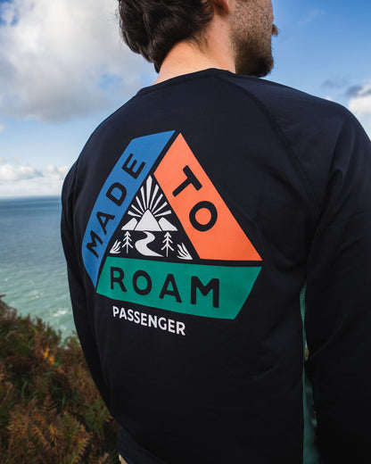 Range Active LS T-shirt - Black - Lifestyle