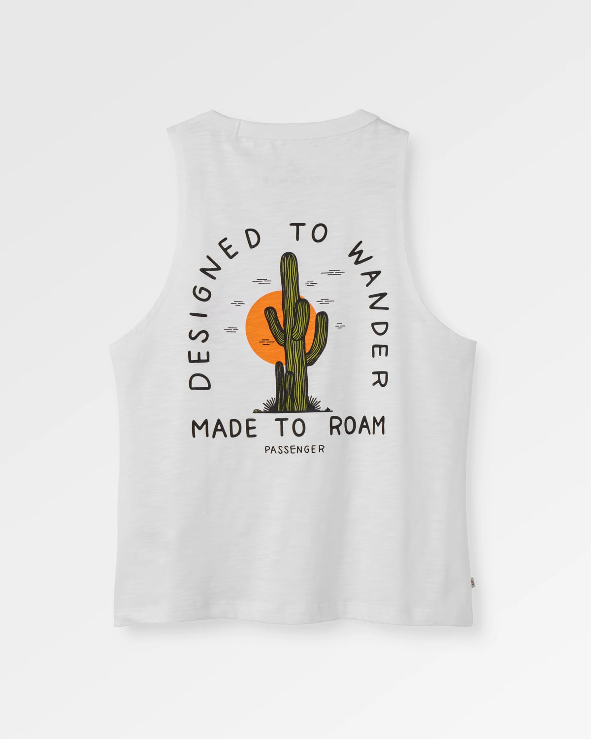 Women's Explore Vest - White - Flatlay