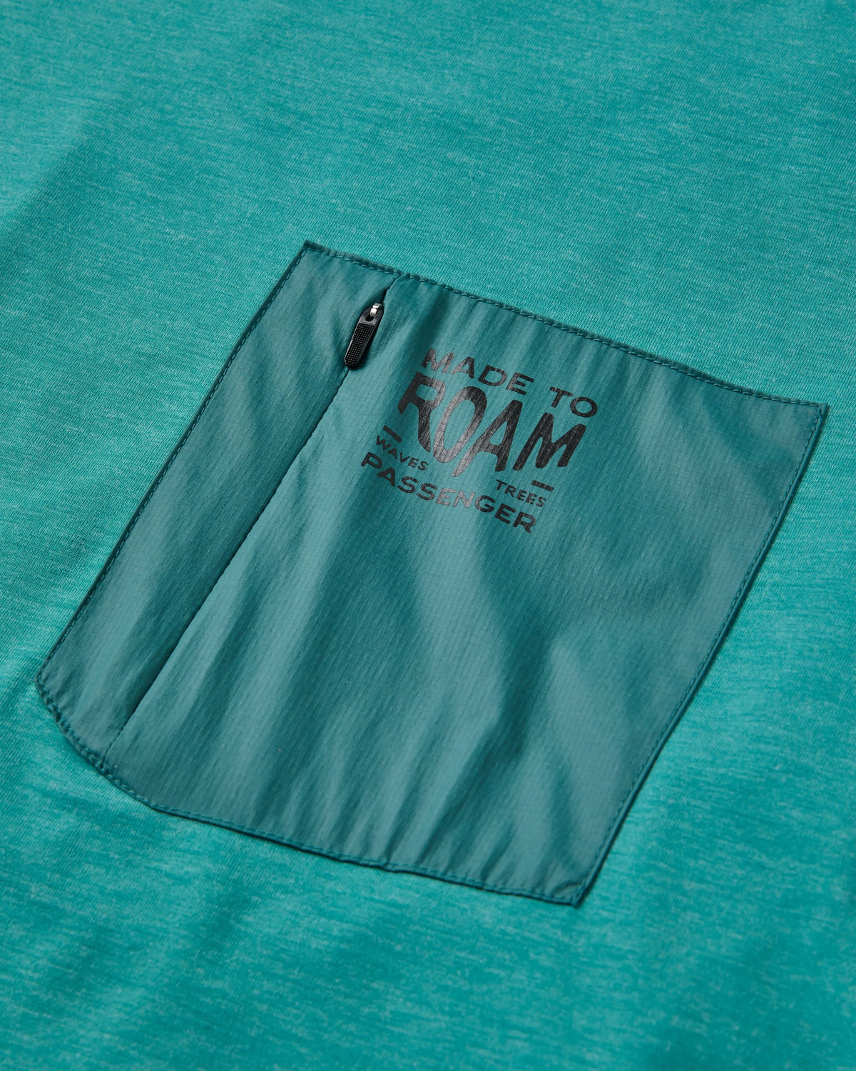 Men's Solscape Active T-Shirt - Ocean Teal Marl - Flatlay