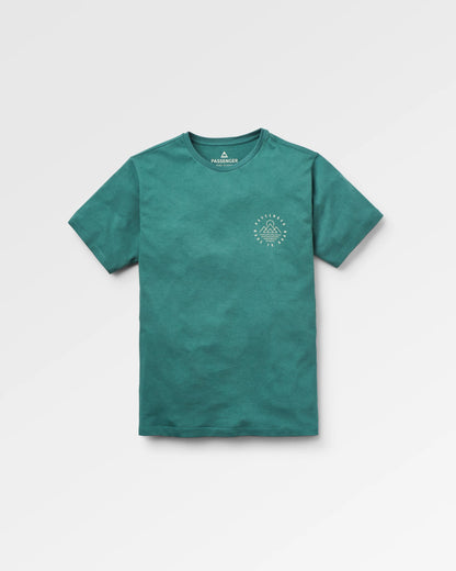 Escapism T-Shirt - Deep Ocean - Flatlay