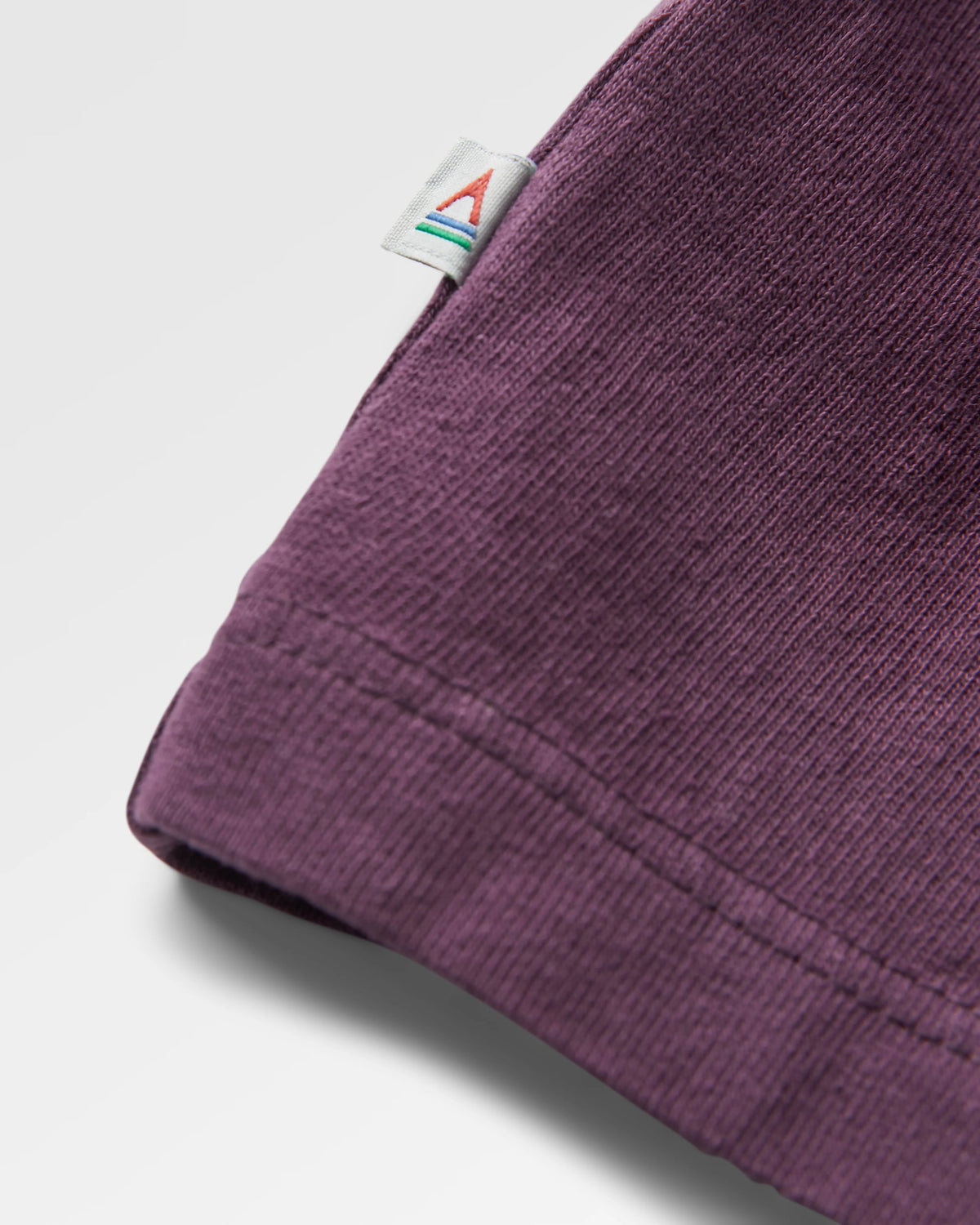 Guided T-Shirt - Deep Plum - Flatlay