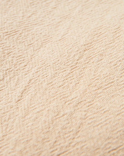 Drifter Cotton Linen Blend Short - Stone - Flatlay