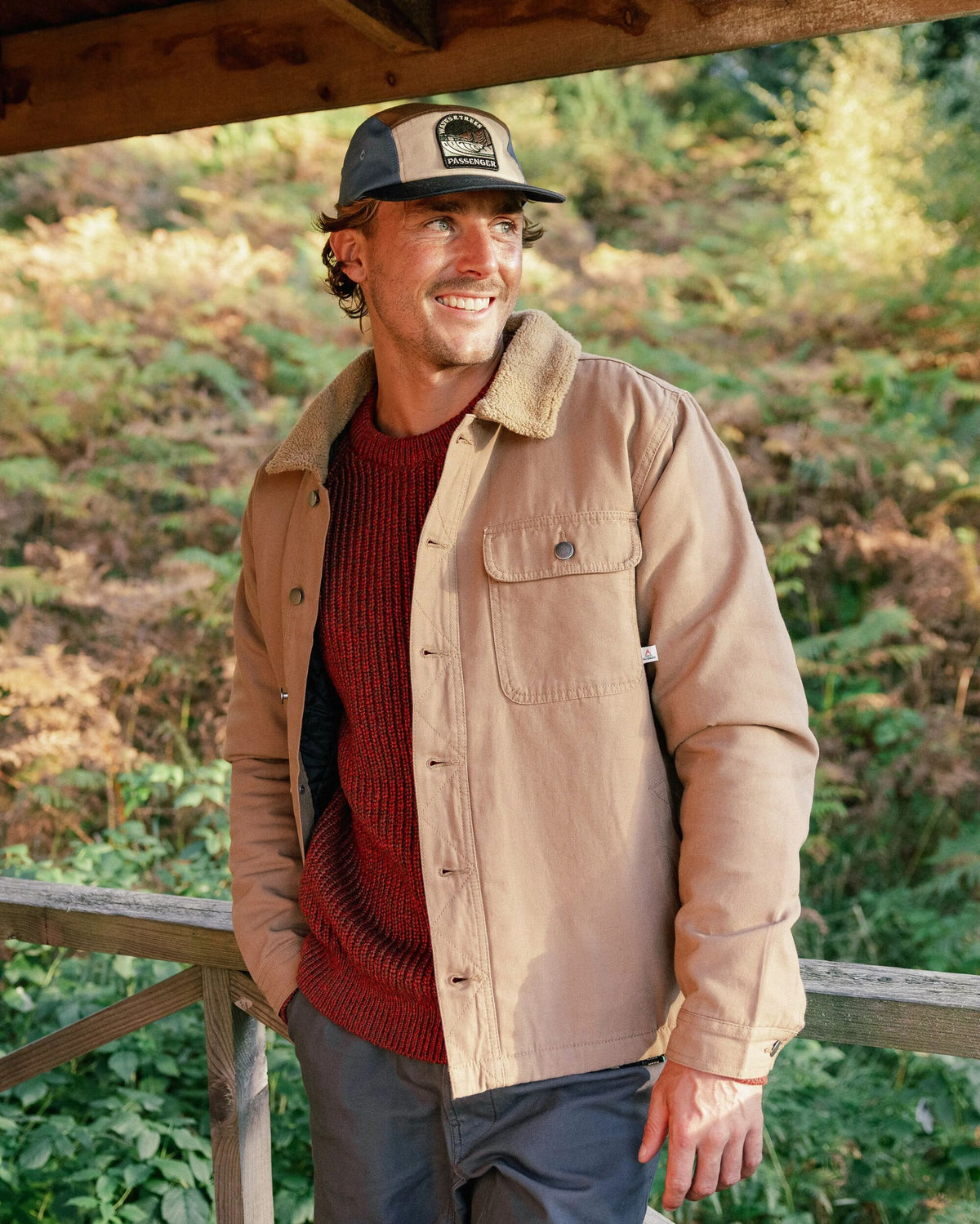 Falcon Cotton Jacket - Toffee - Lifestyle