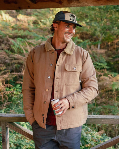 Falcon Cotton Jacket - Toffee - Lifestyle