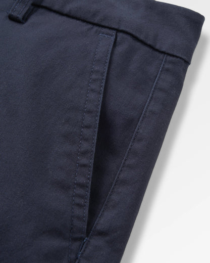 365 Cotton Short - Deep Navy - Flatlay