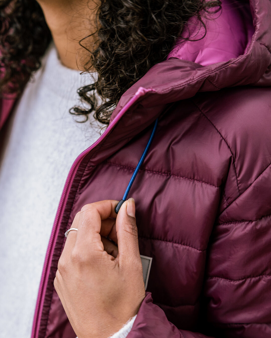 Pow Insulated Jacket - Wine - Lifestyle
