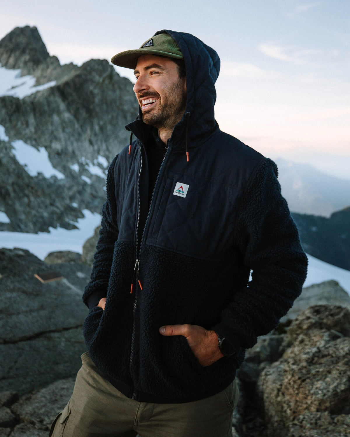 Adventure Deep-Pile Sherpa Fleece - Rich Navy - Lifestyle