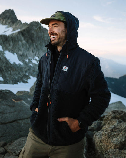 Adventure Deep-Pile Sherpa Fleece - Rich Navy - Lifestyle