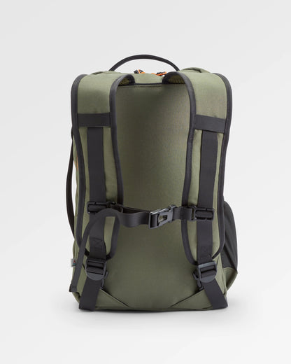 Stratos Duffel Backpack - Khaki - Flatlay