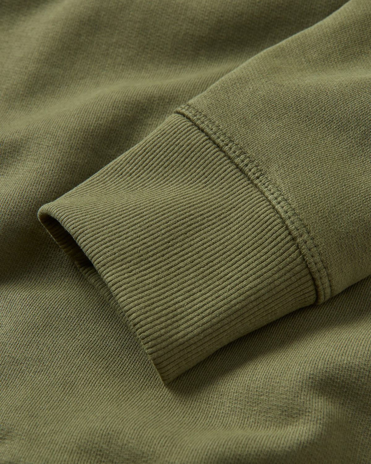 Heritage Men's Sweatshirt - Khaki - Flatlay