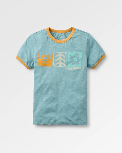 Daze T-Shirt - Arctic - Flatlay