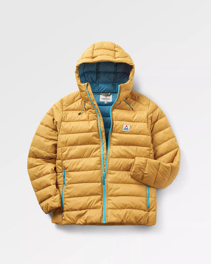 Pow Insulated Jacket - Mustard Gold - Flatlay