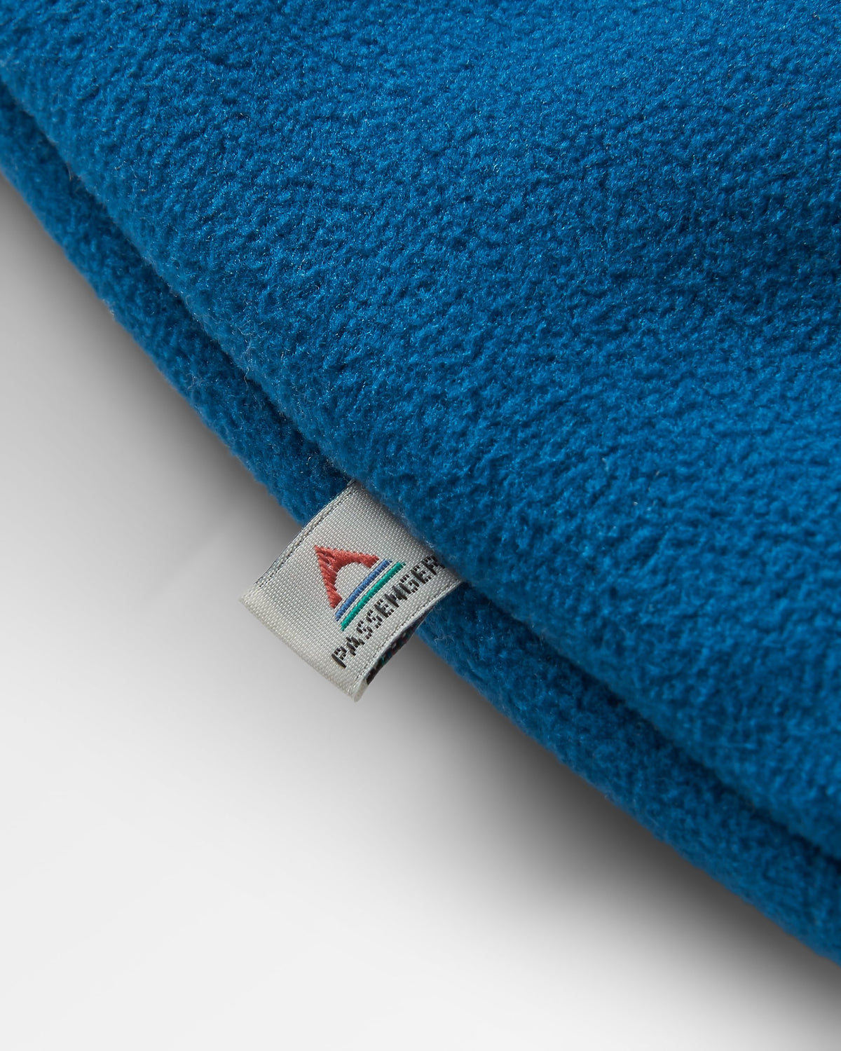 Nestling Polar-Lined Sherpa Fleece - Tidal Blue - Flatlay