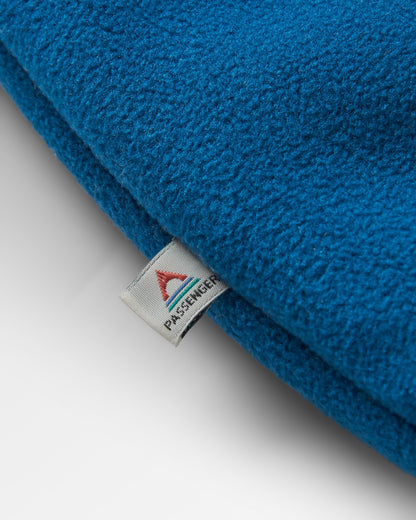 Nestling Polar-Lined Sherpa Fleece - Tidal Blue - Flatlay