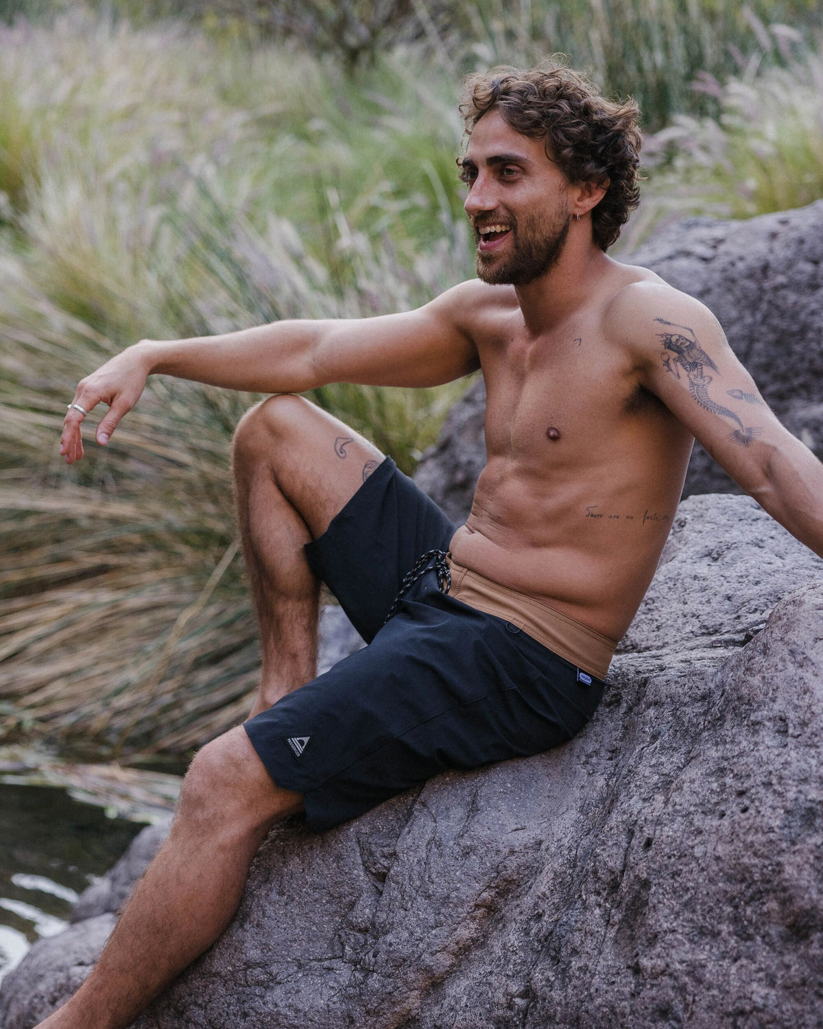 Cruiser NetPlus® 21" Boardshort - Black - Lifestyle