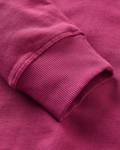 Heritage Men's Sweatshirt - Warm Berry - Flatlay