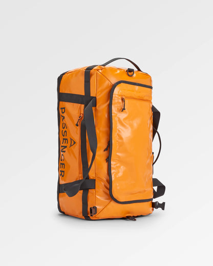 Roamer 60L Duffel Bag - Sunrise Orange - Flatlay