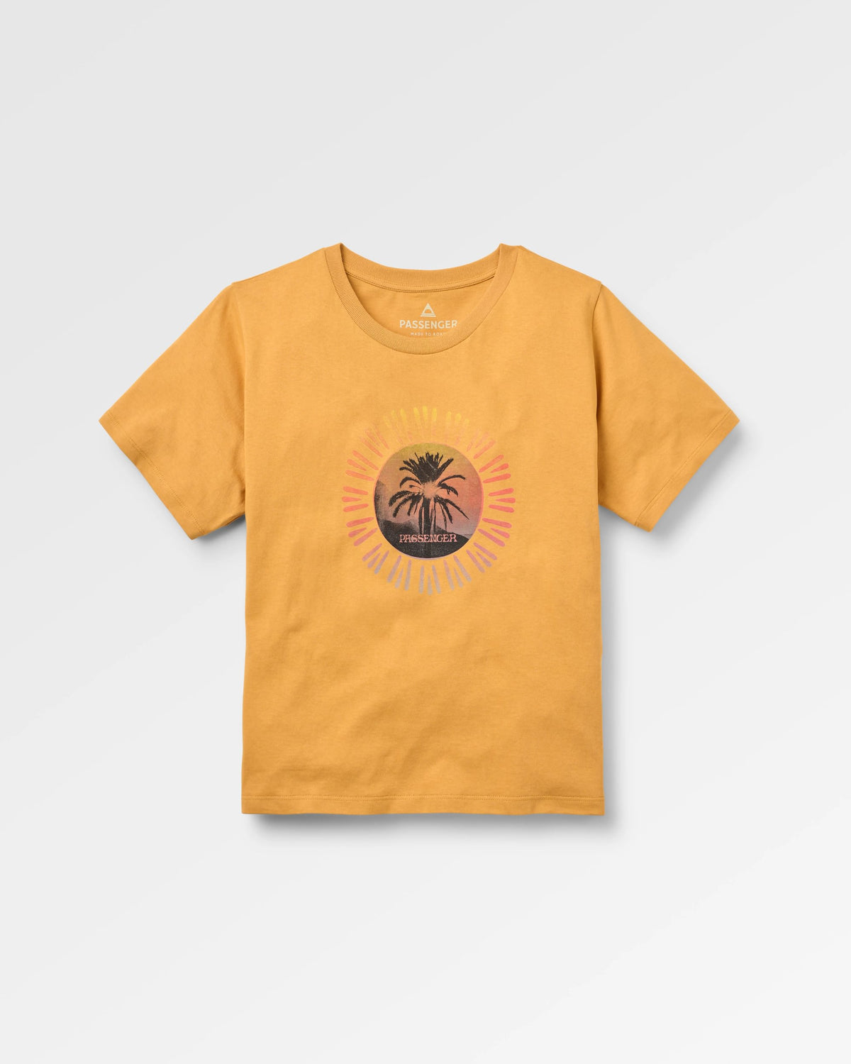 Shutter T-Shirt - Spruce Yellow - Flatlay