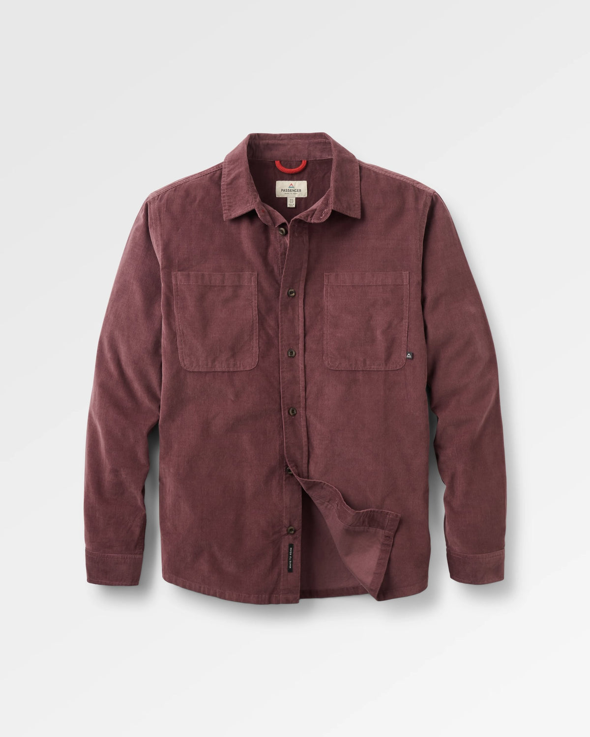 Backcountry Cord Light Shirt - Brambleberry - Flatlay