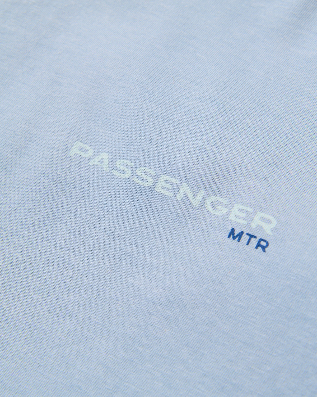 Horizons T-Shirt - Faded Denim - Flatlay