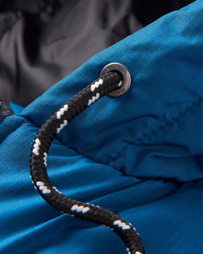 Dylan Insulated Full Zip Jacket - Tidal Blue - Flatlay