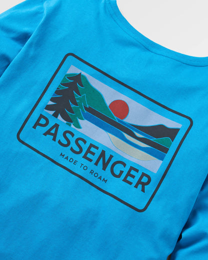 Roamer LS T-Shirt - Bluejay - Flatlay