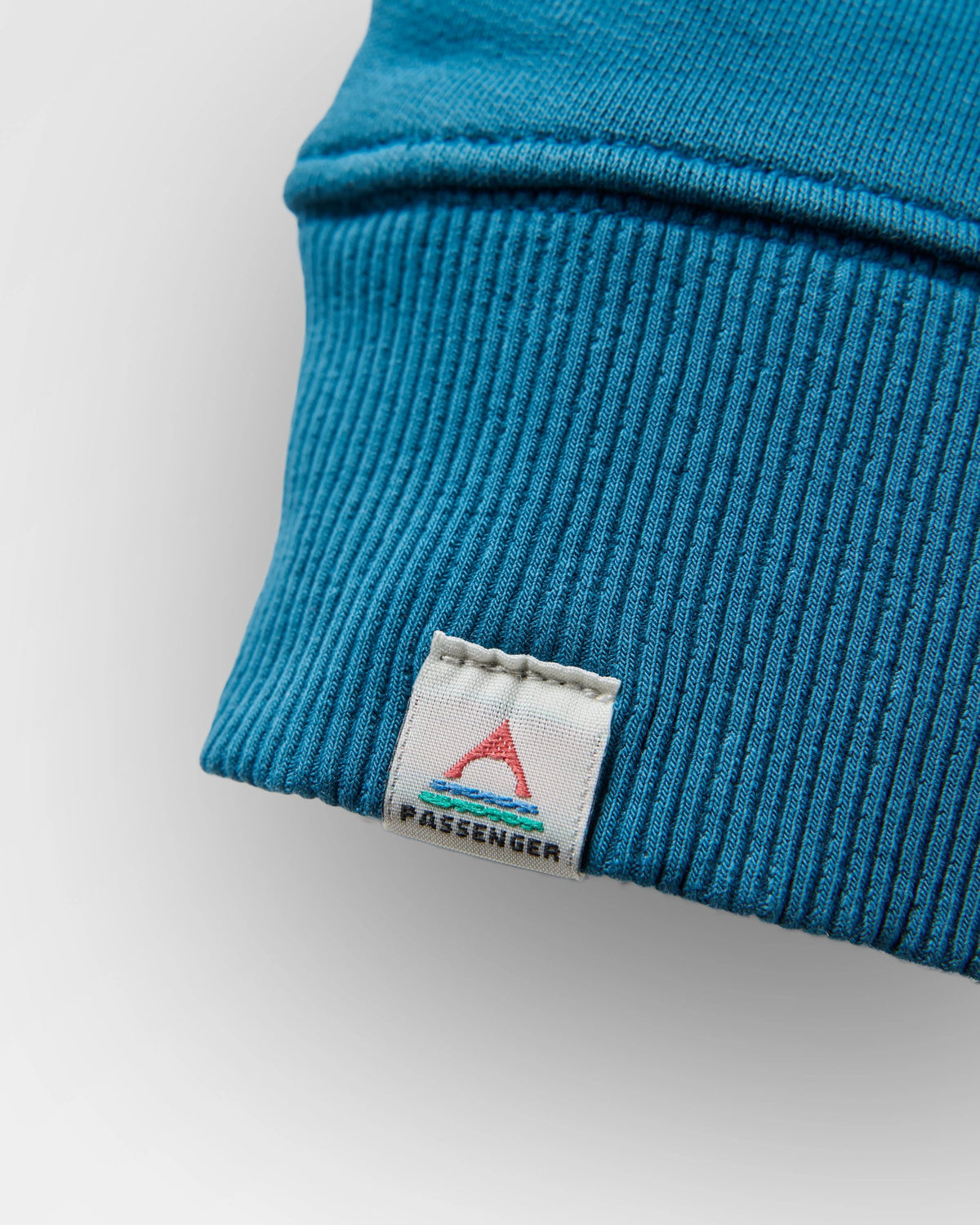 Slow Escape Cotton Sweatshirt - Tidal Blue - Flatlay
