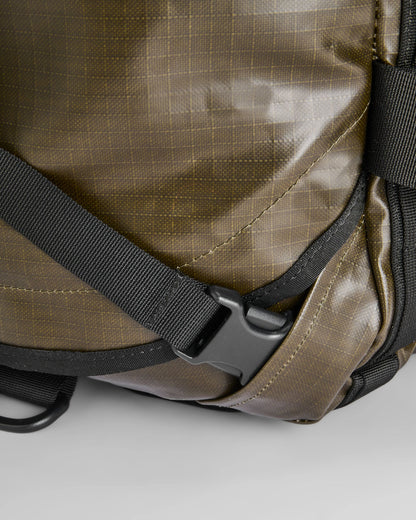 Roamer 60L Duffel Bag - Khaki - Flatlay