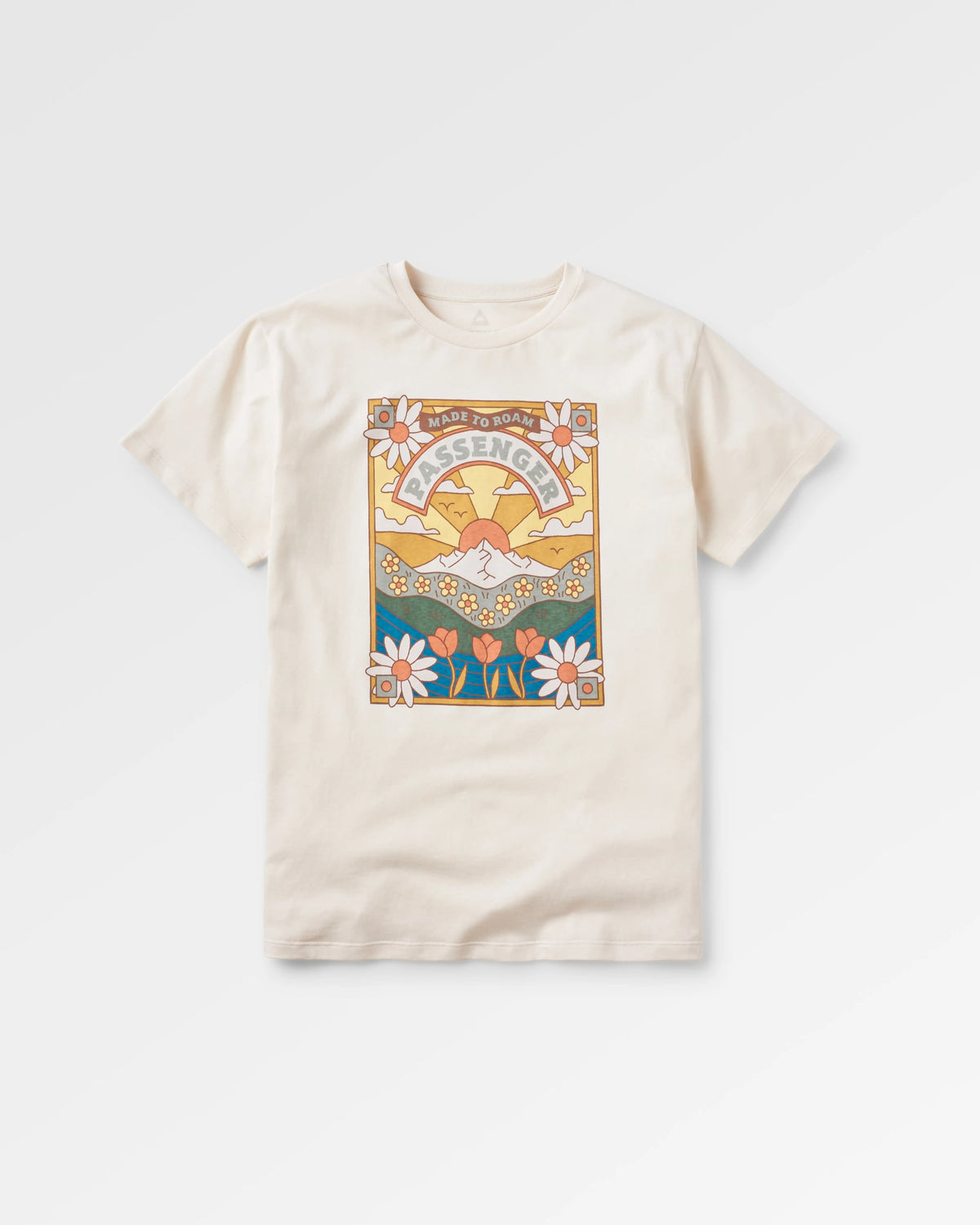 Seasonal Oversized T-Shirt - Birch - Flatlay