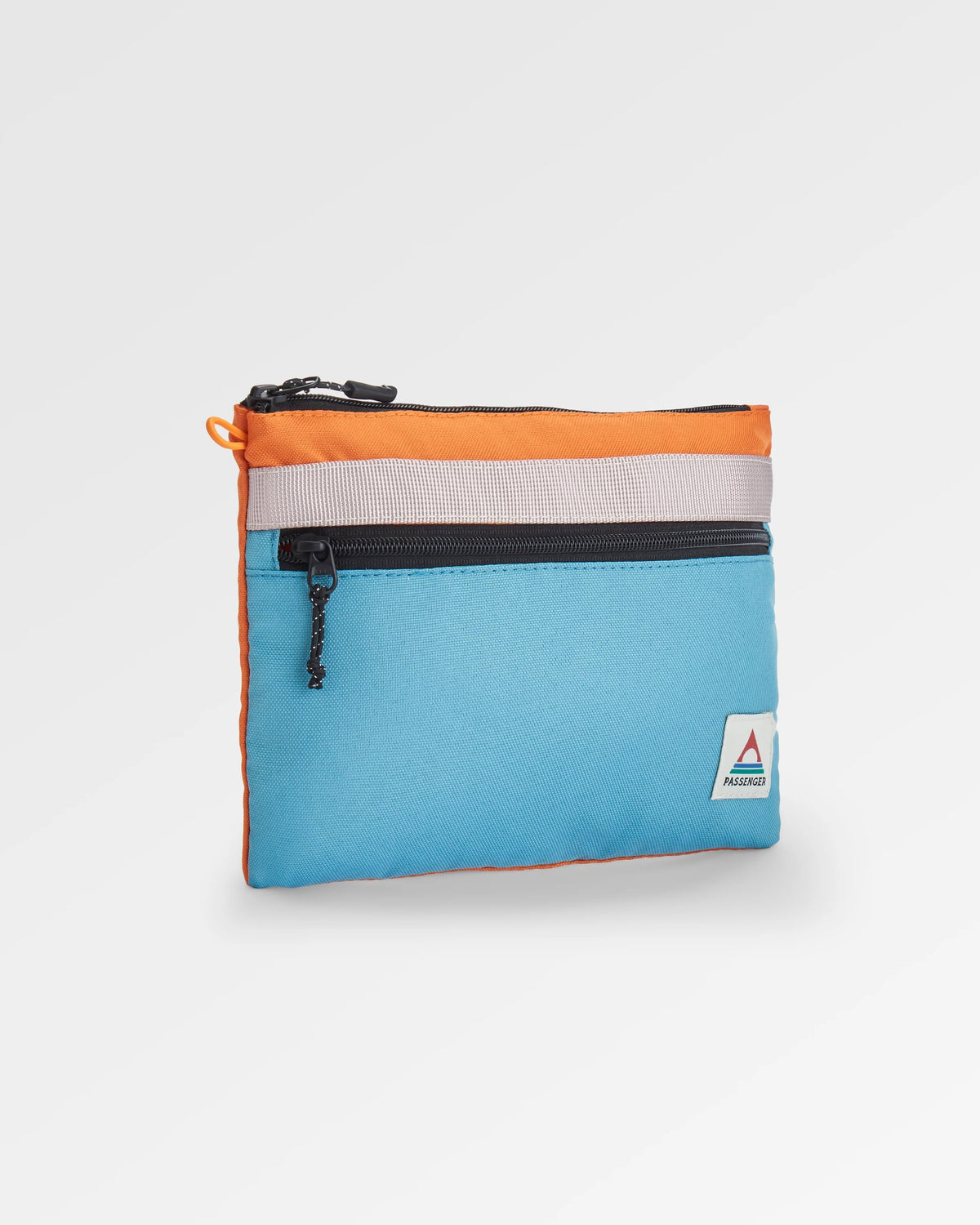 Essentials Pouch - Arctic/Retro Orange - Flatlay