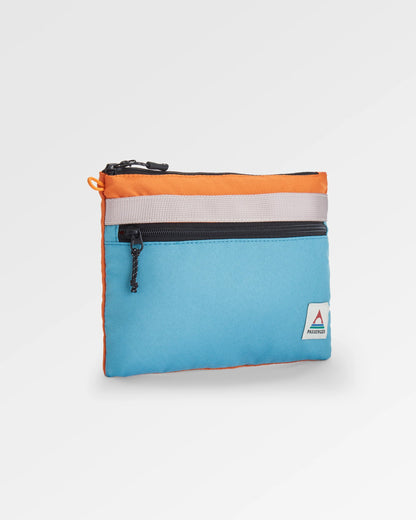 Essentials Pouch - Arctic/Retro Orange - Flatlay