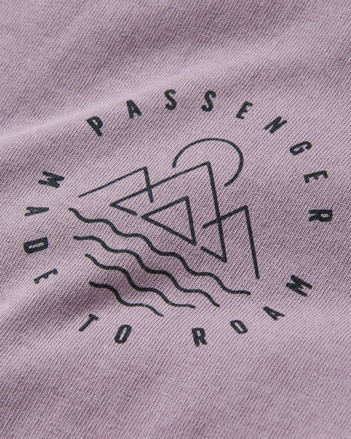 Escapism T-Shirt - Dusty Lilac - Flatlay