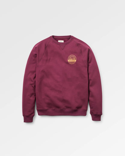 Odyssey Sweatshirt - Fig - Flatlay