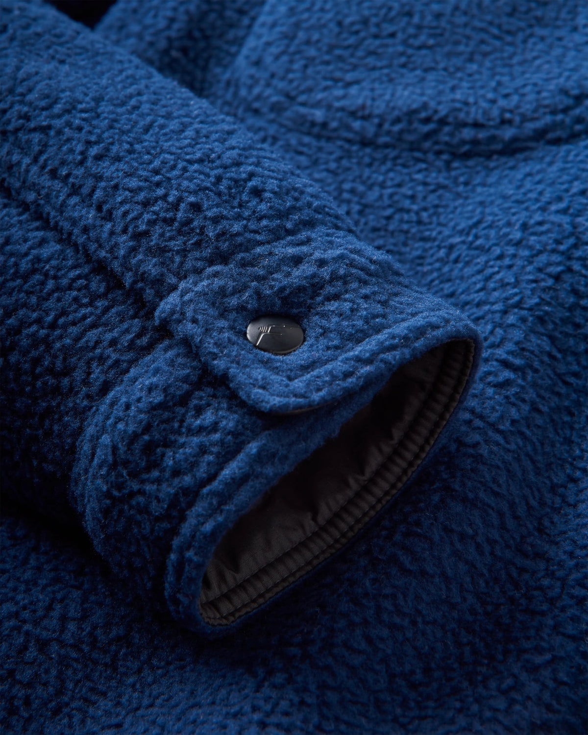 Backcountry Sherpa Fleece Shirt - Rich Navy - Flatlay
