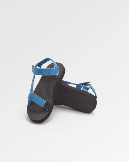 Venice Sandal - Blue Steel - Flatlay