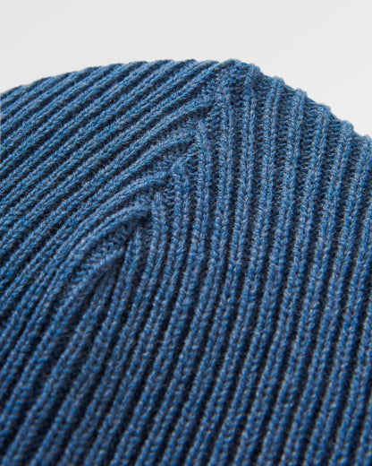 Outlook Beanie - Rich Navy/Dark Denim - Flatlay