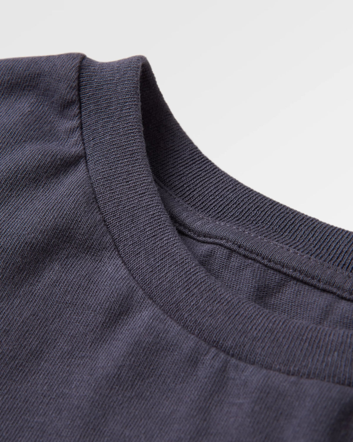 Drifters Oversized T-Shirt - Charcoal - Flatlay