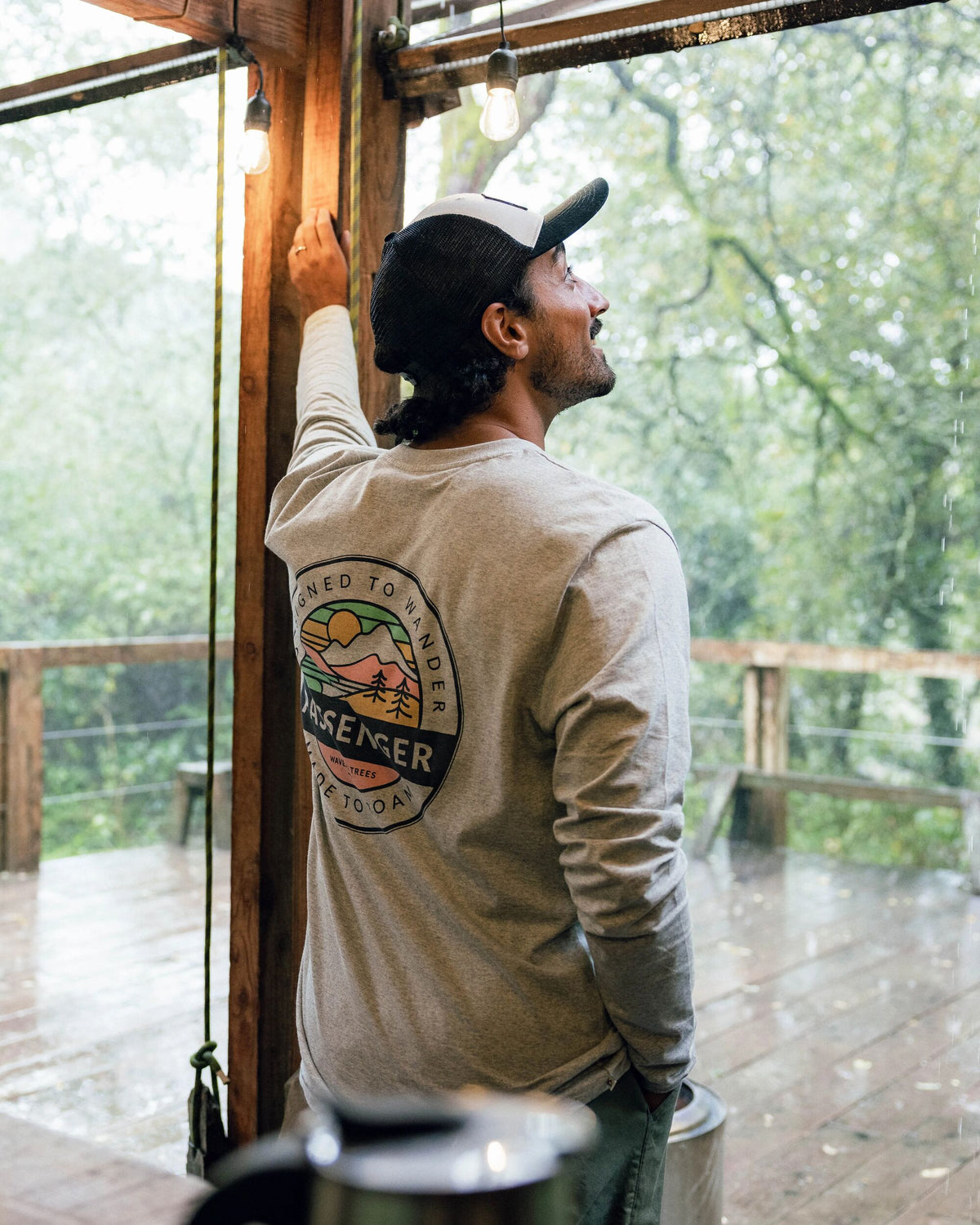 Odyssey LS T-Shirt - Mid Grey Marl - Lifestyle